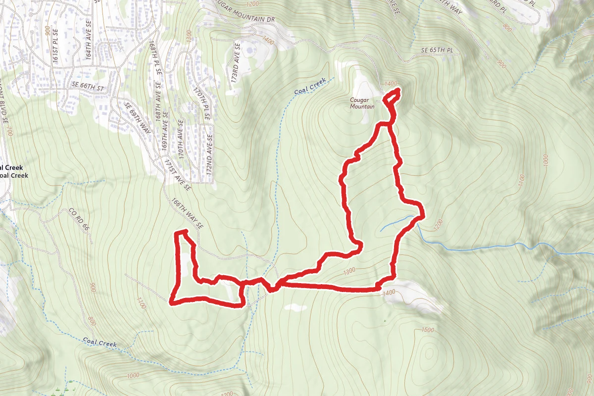 Sky Country to Harvey Manning Loop