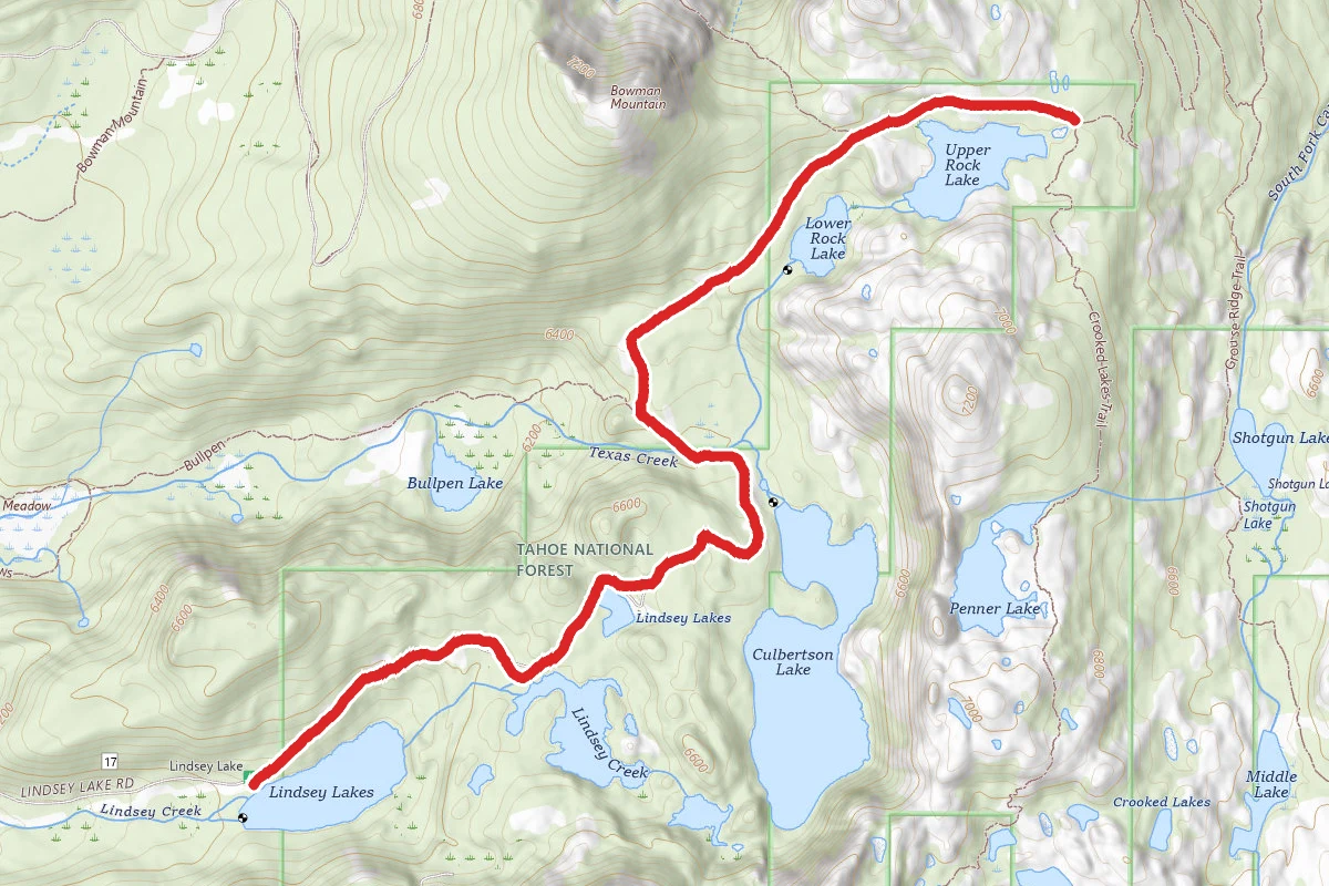 Lindsey Lake Trail