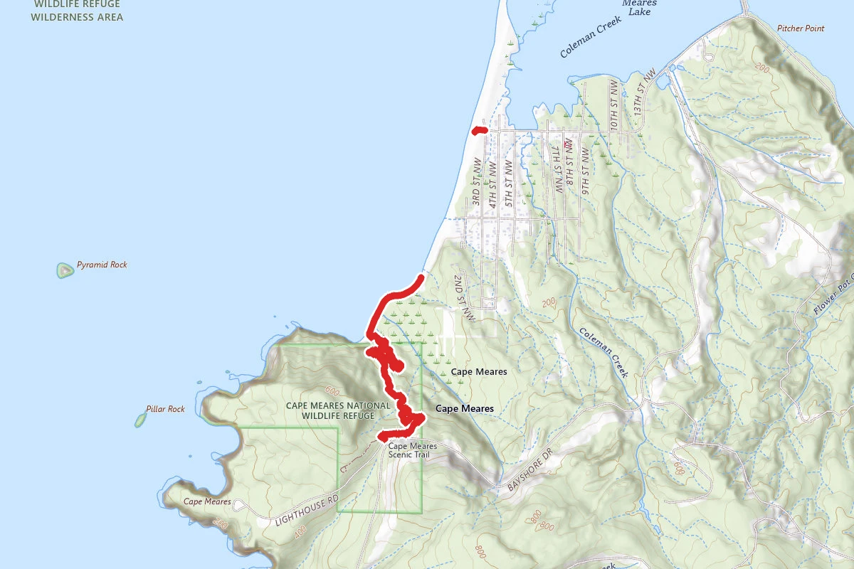 Cape Meares Beach Trail