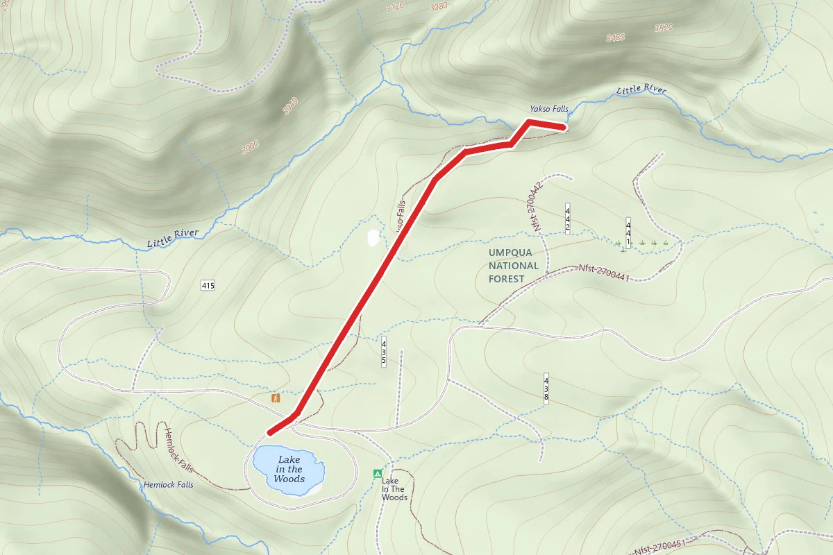 Yakso Falls Trail