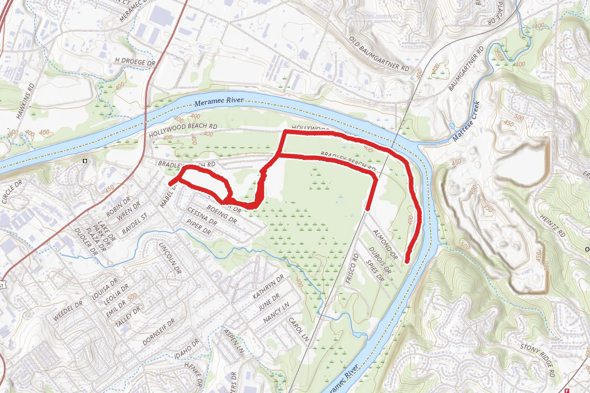 Arnold Park River Loop Trail