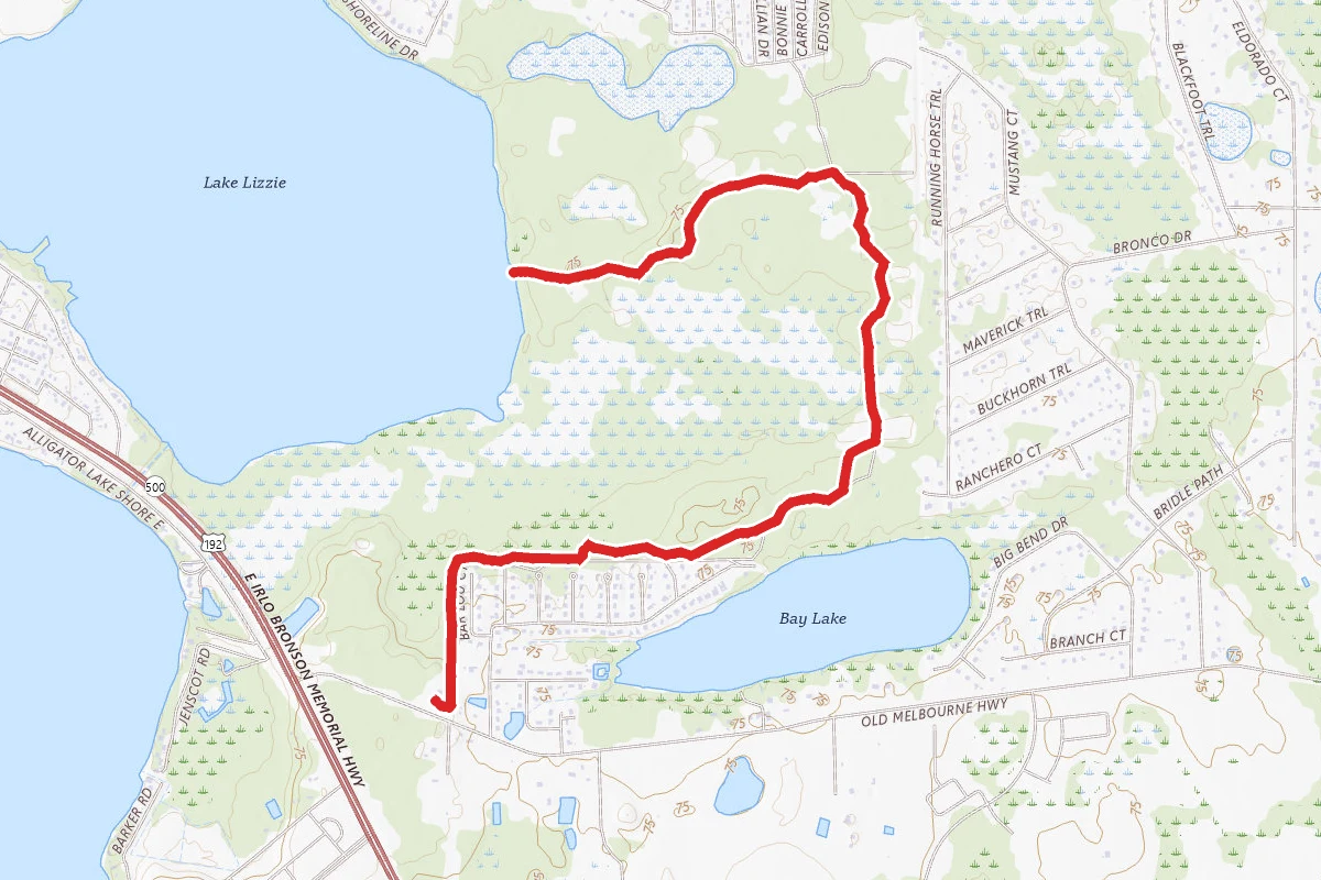 Lake Lizzie Trail