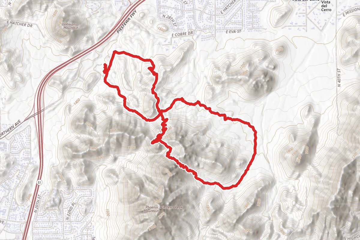Charles M. Christiansen Trail and Voaz Trail Loop
