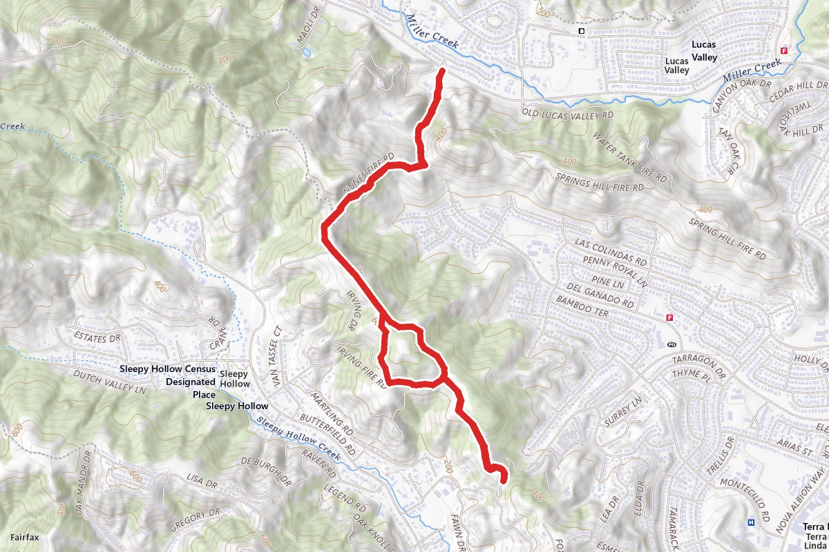 Terra Linda Divide Trail