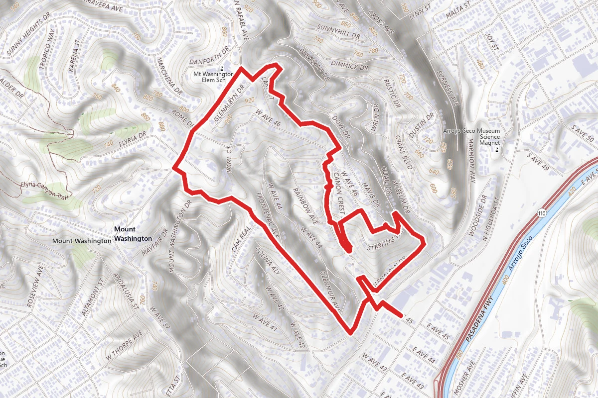 Mount Washington Neighborhood Trails