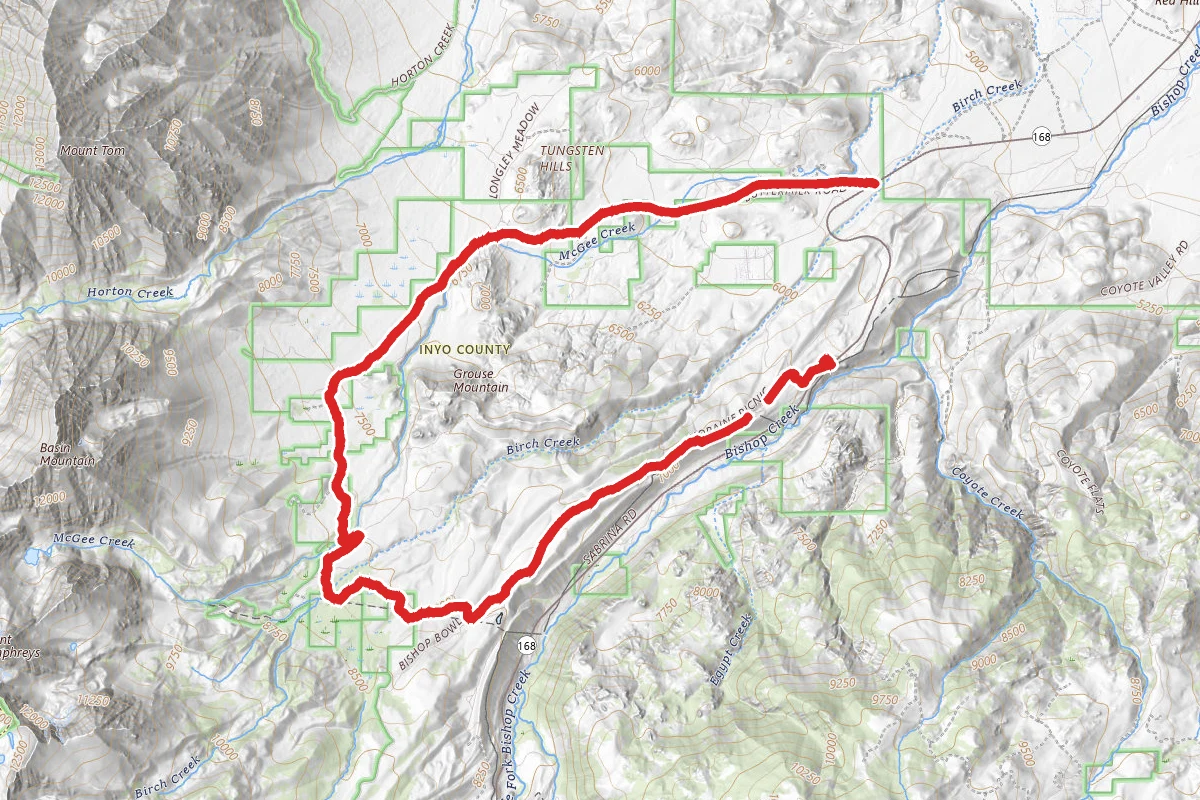Buttermilk OHV Road