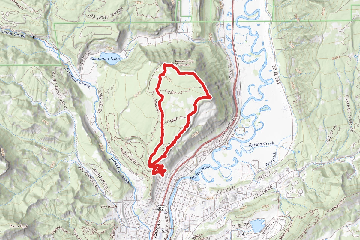 Animas Mountain Trail