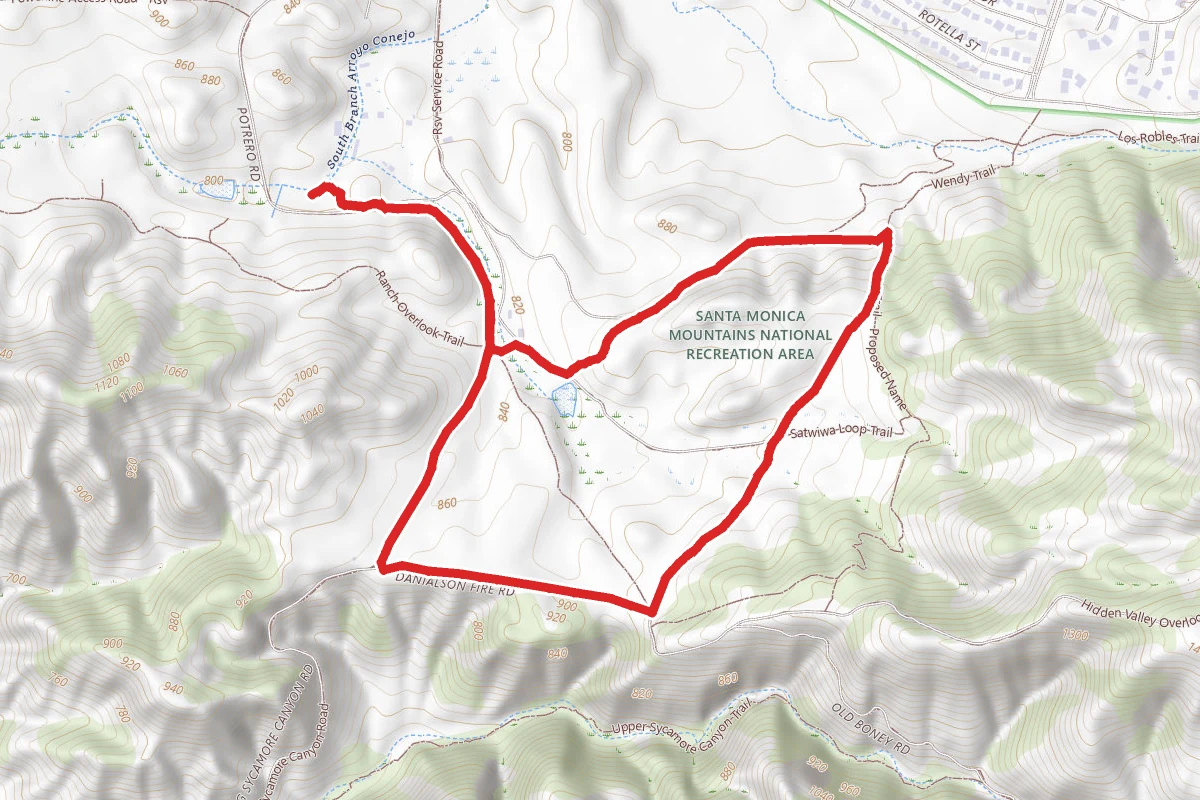 Old Boney and Wendy Connector Trail Loop