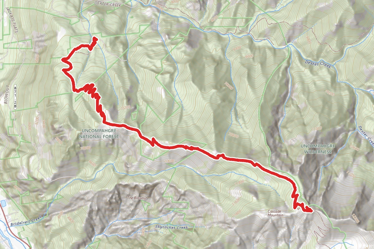 Cascade Mountain via Horsethief Trail