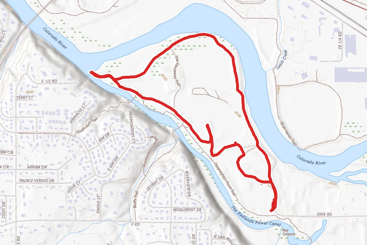 Connected Lakes Trail