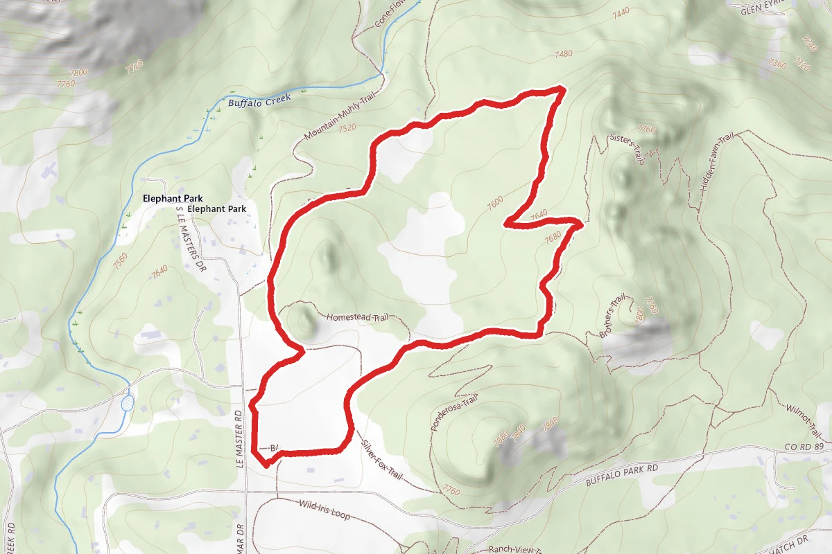 Bearberry and Silver Fox Loop
