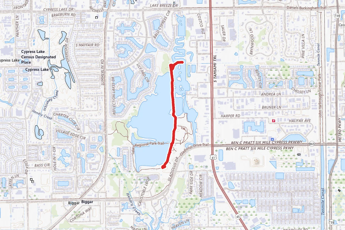 Lakes Park Trail