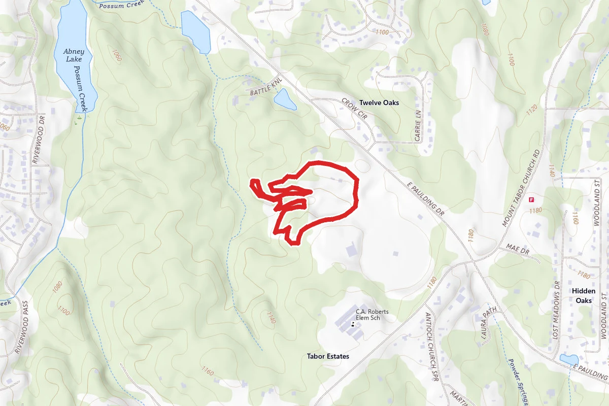 Mount Tabor Blue Trail