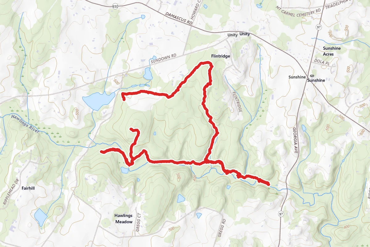 Rachel Carson Extended Loop