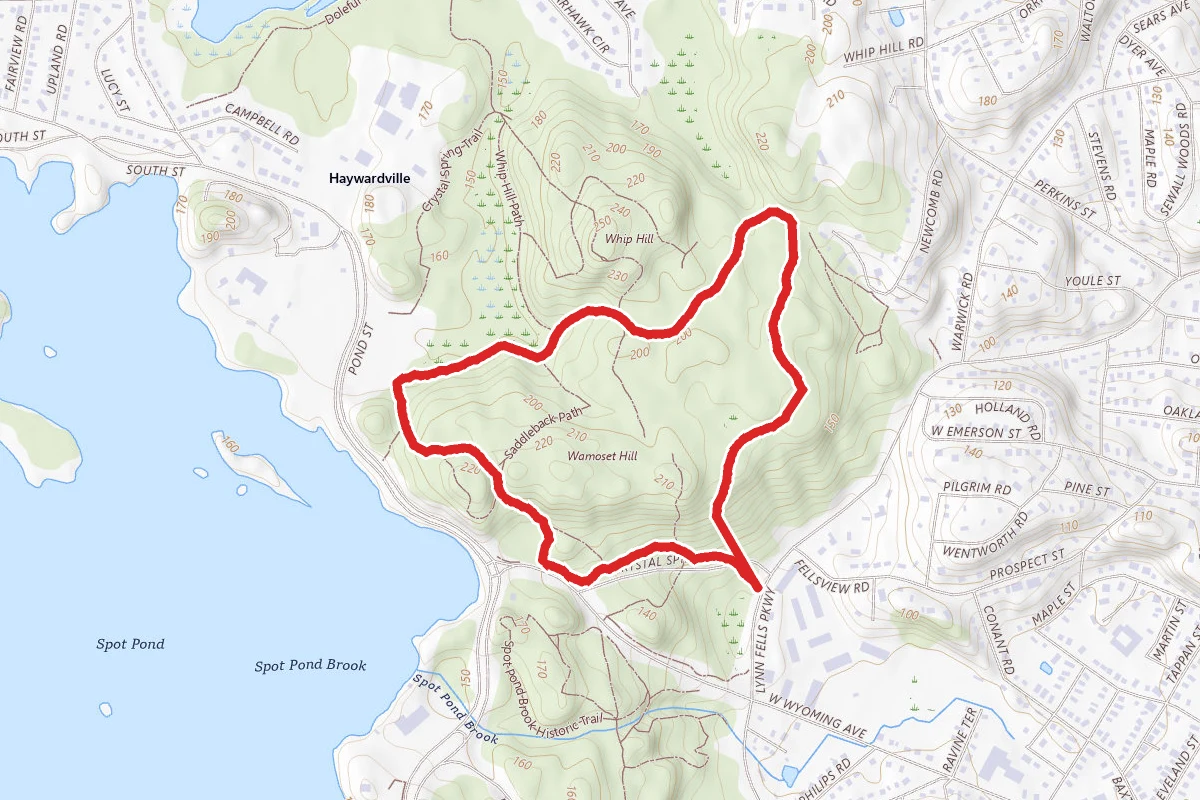 Crystal Springs Path