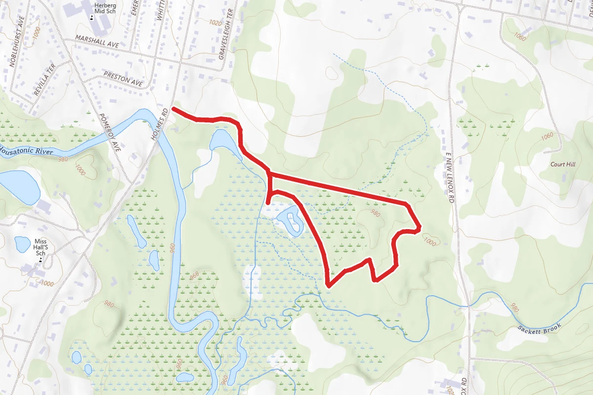 Canoe Meadows Wildlife Sanctuary Trail