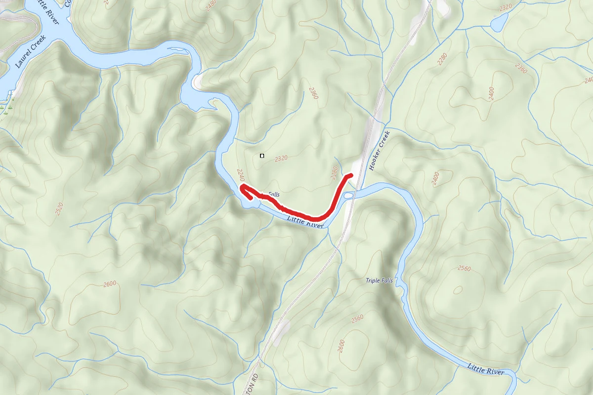 Hooker Falls Trail