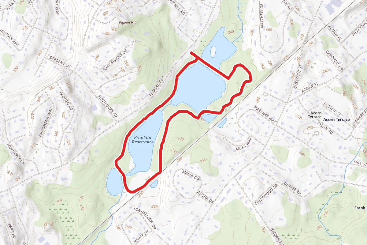 Franklin Reservoir Loops