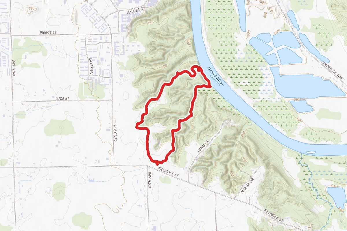 Grand Ravines Loop from South Trailhead