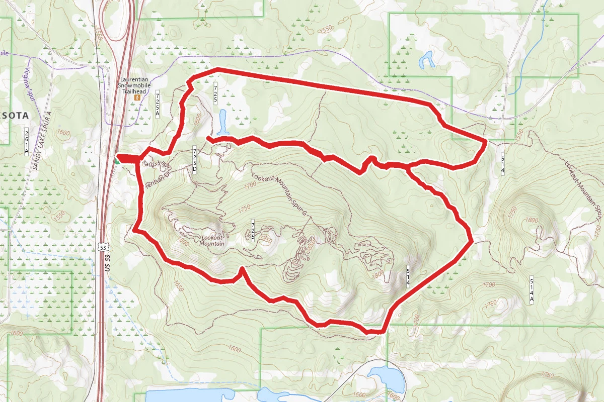 Lookout Mountain Loop Trail