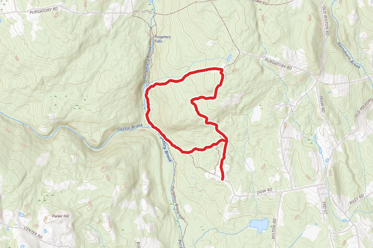 View Loop to Purgatory Brook Trail