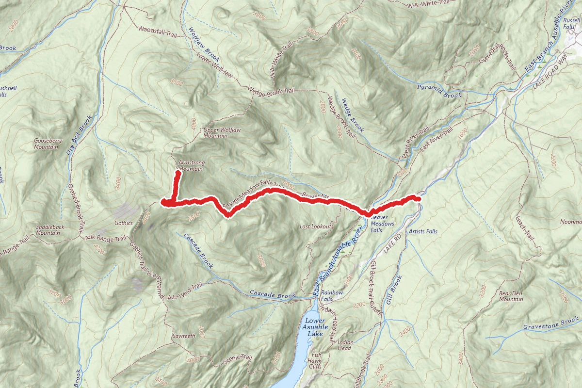 Armstrong Mountain via Beaver Meadow Trail