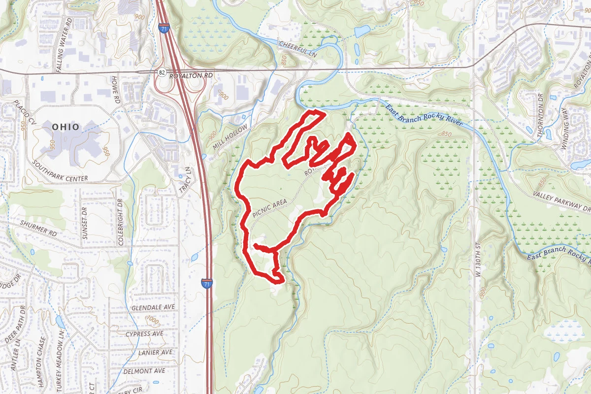Red MTB Trail