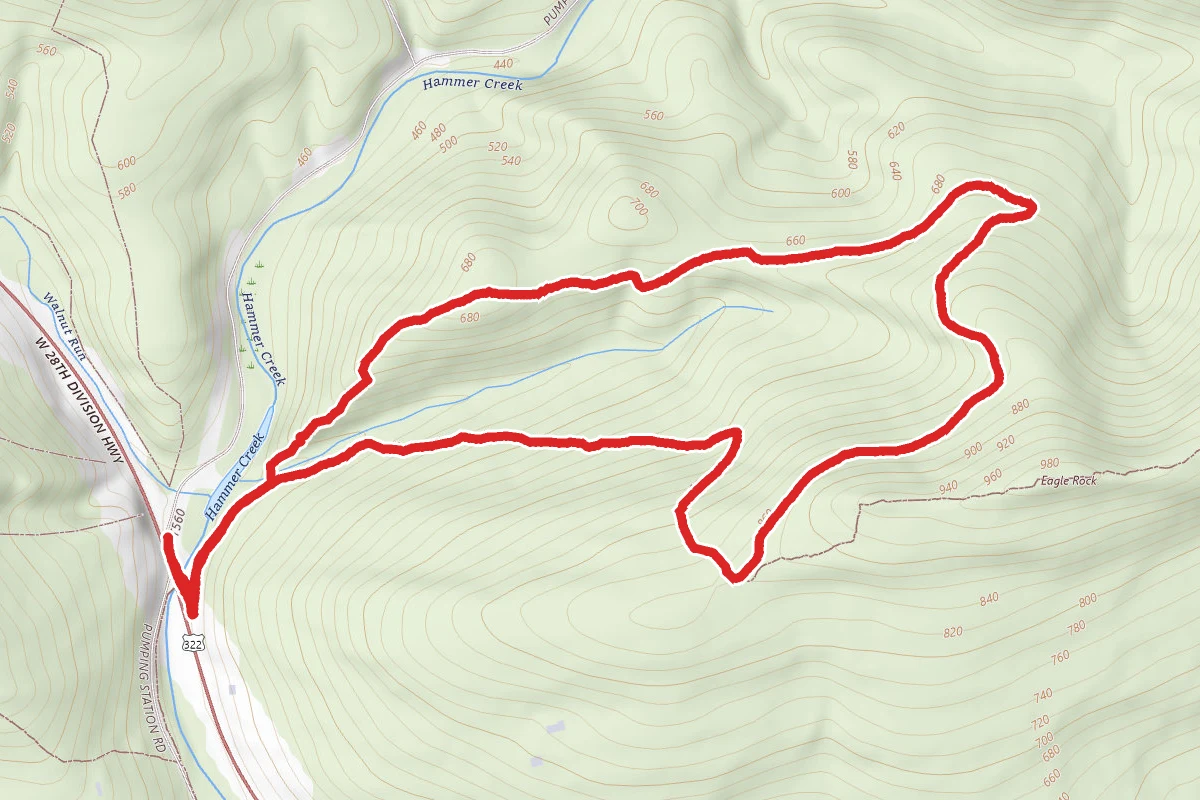 Eagle Rock and Horse Shoe Trail Loop