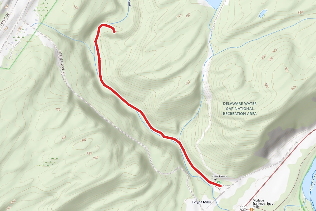 Tom's Creek Trail