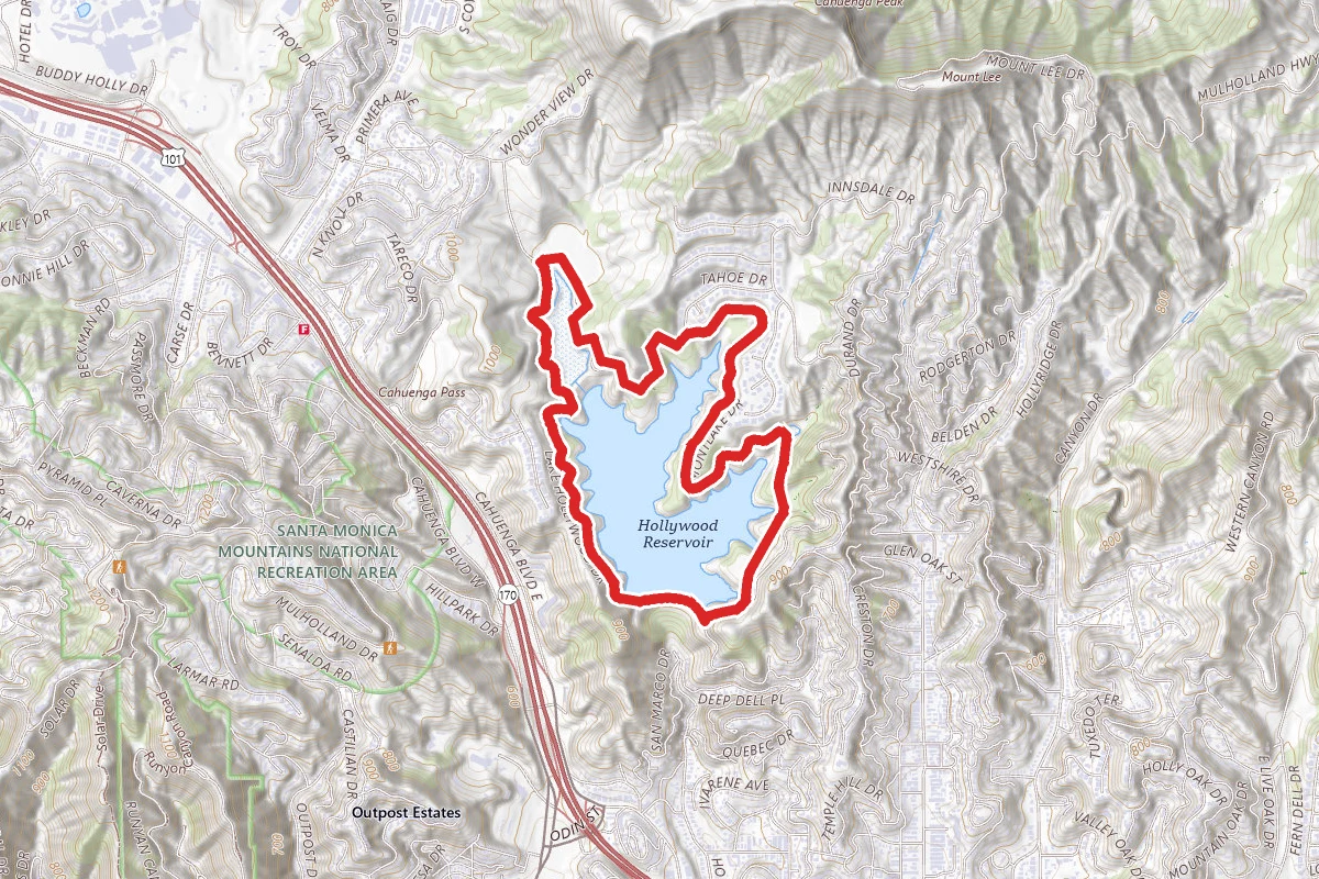 Lake Hollywood Trail