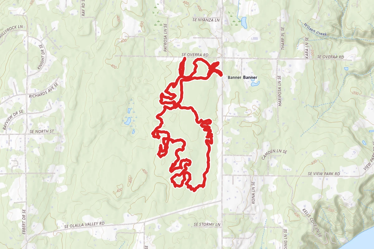 Banner Forest Mountain Bike Loop