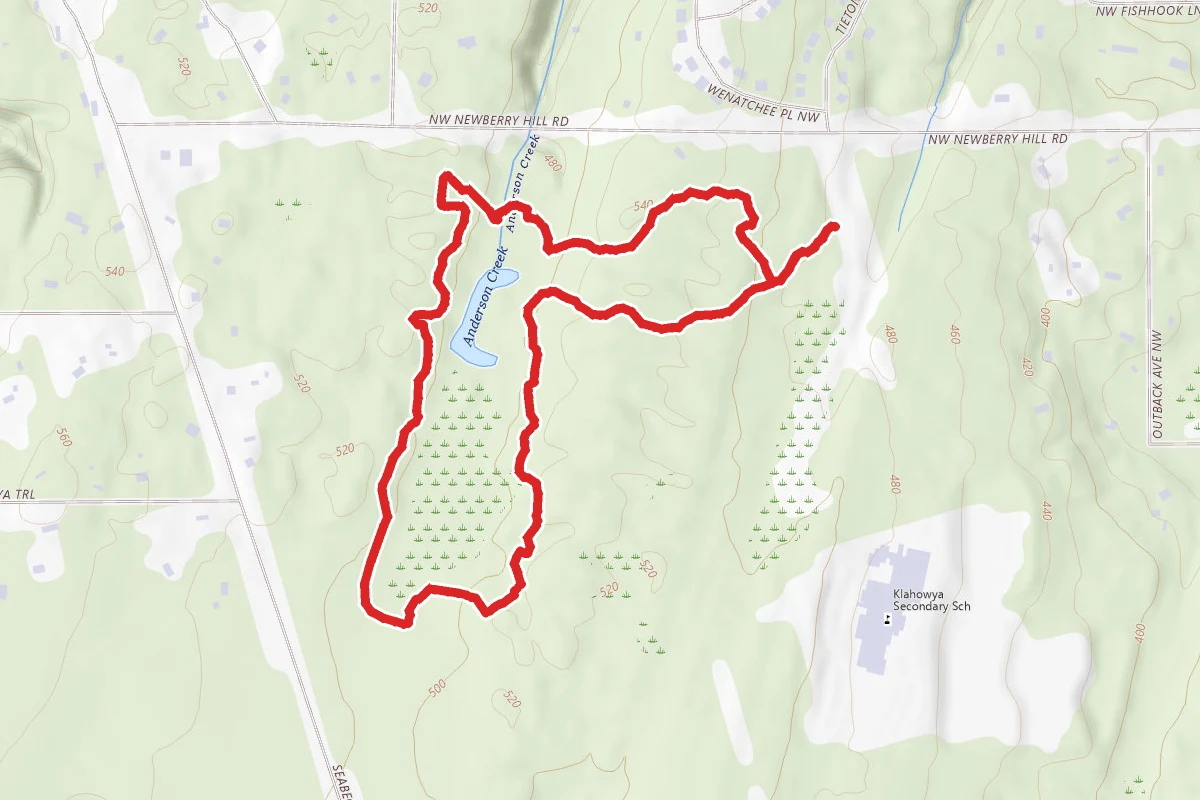 Flying Eagle, Beaver and Big Cedar Loop Trail