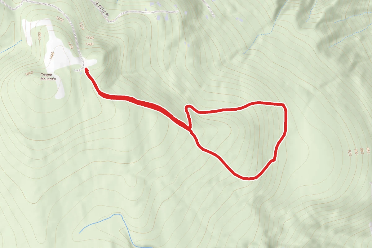 Surprise Creek Trail to Shangri La Trail Loop