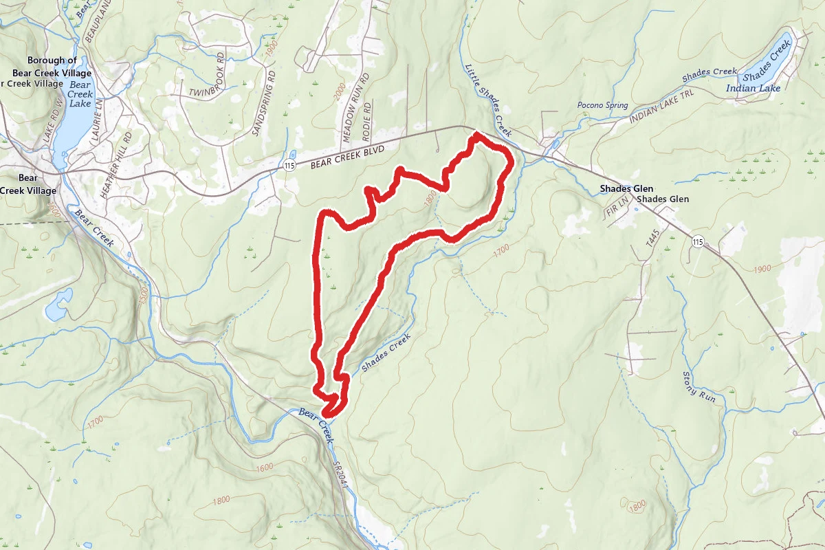 Bear Creek Red Loop Trail