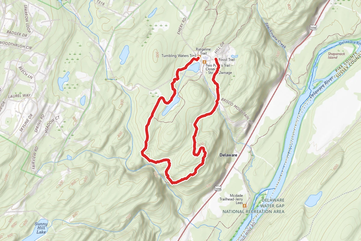 Tumbling Waters Trail