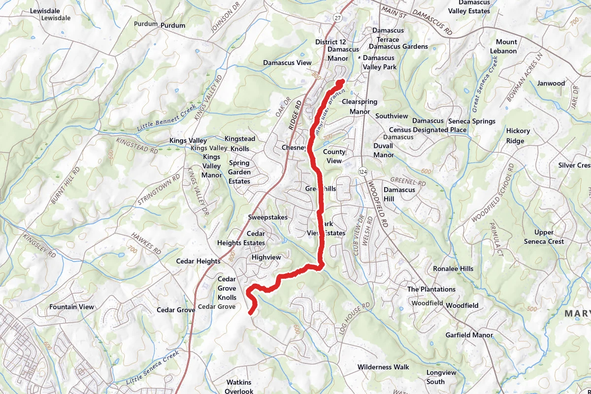 Magruder Branch Trail