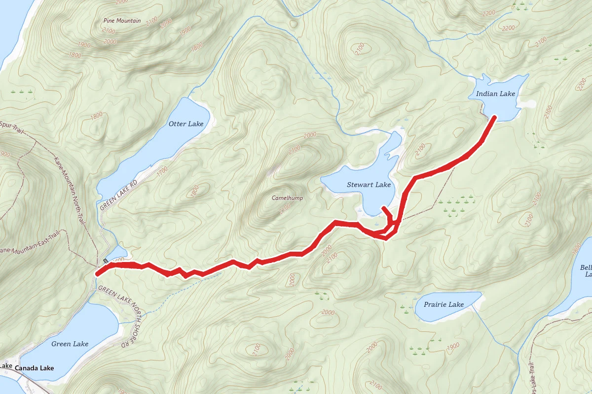Stewart Lake & Indian Lake
