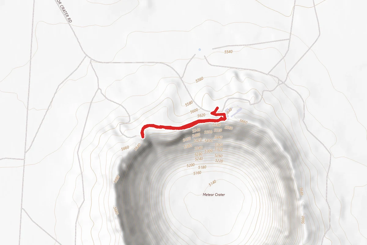 Meteor Crater Trail