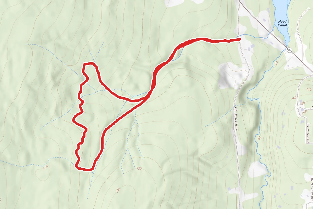 1900 Road and Lower Mirkwood Loop
