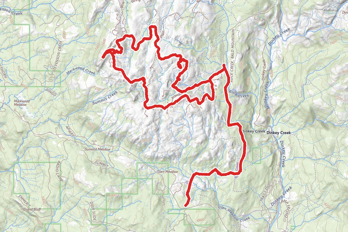 Bald Mountain OHV Road