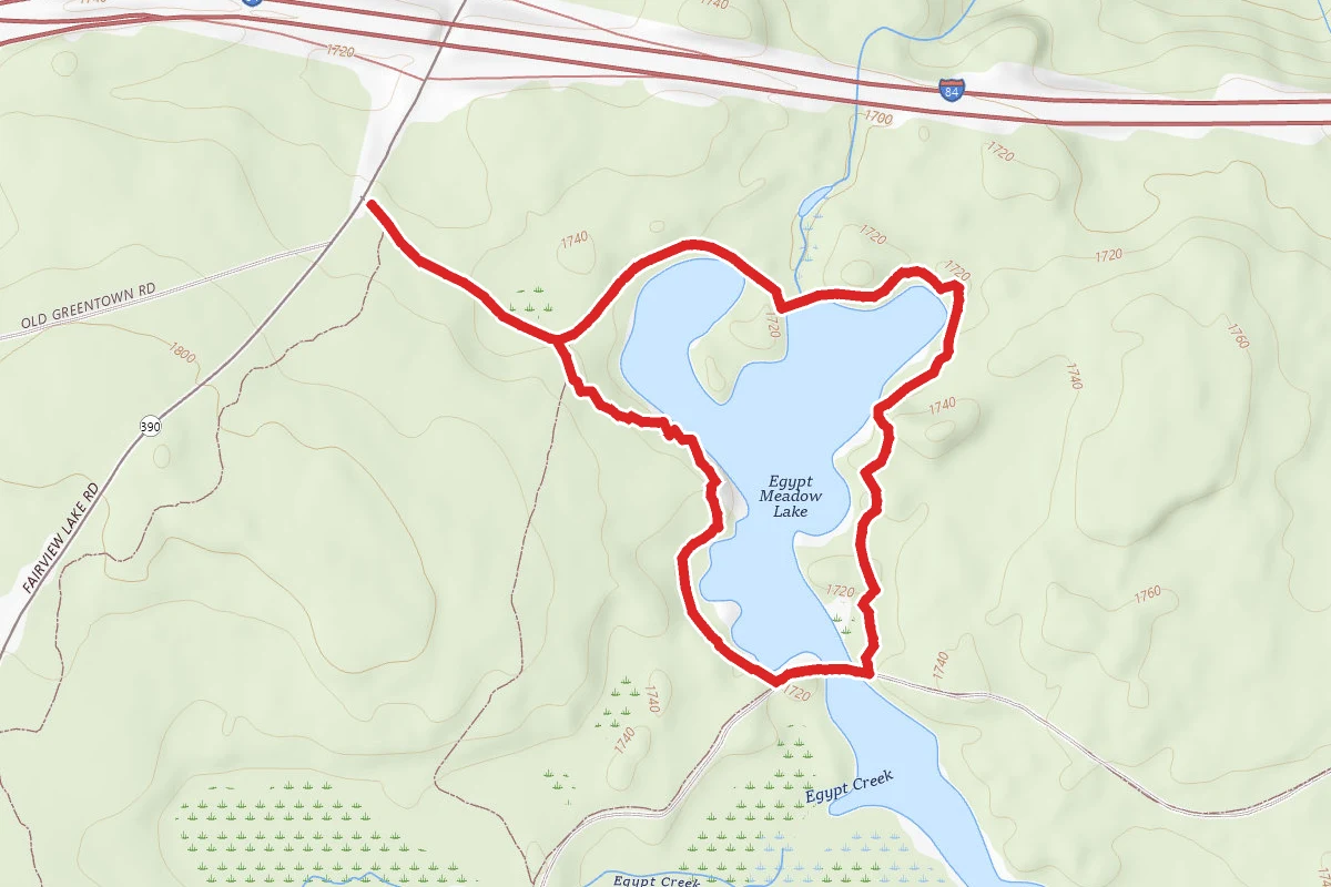Egypt Meadow Lake Loop