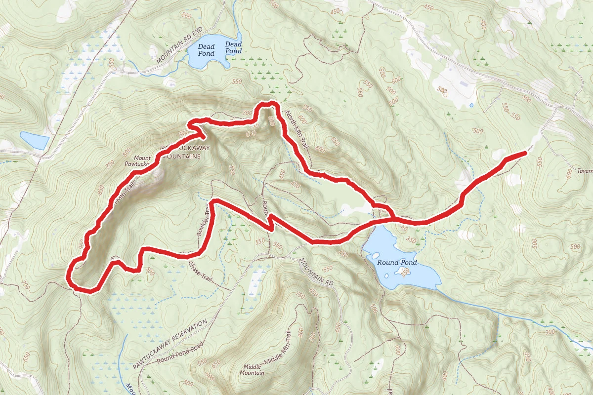 Boulder Trail to North Mountain Trail Loop