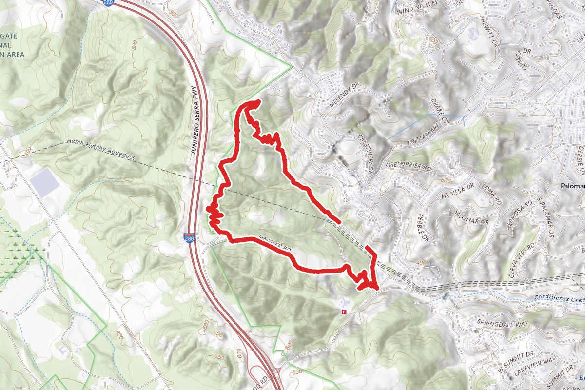 Dusky-Footed Woodrat and Cordilleras Trails