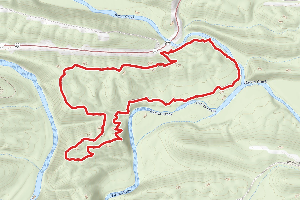Harris Creek Trail