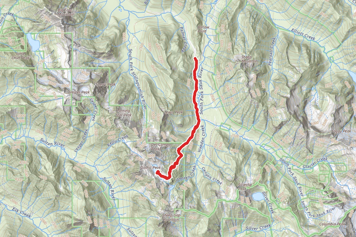 Gothic Basin Trail