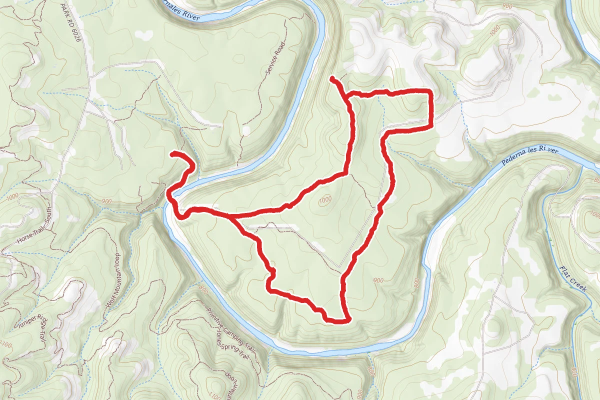 Trammell’s Crossing and 5.5 Mile Spur Trail Loop
