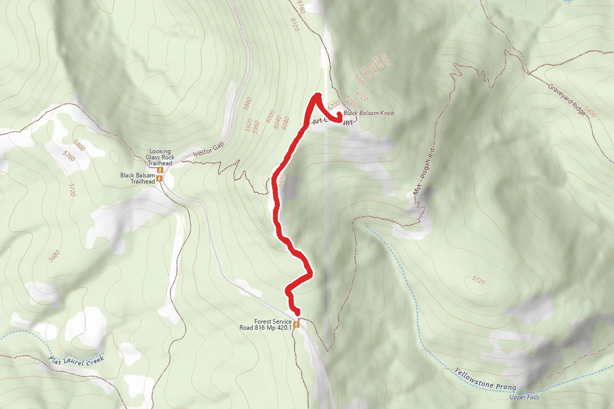 Black Balsam Knob via Art Loeb Trail