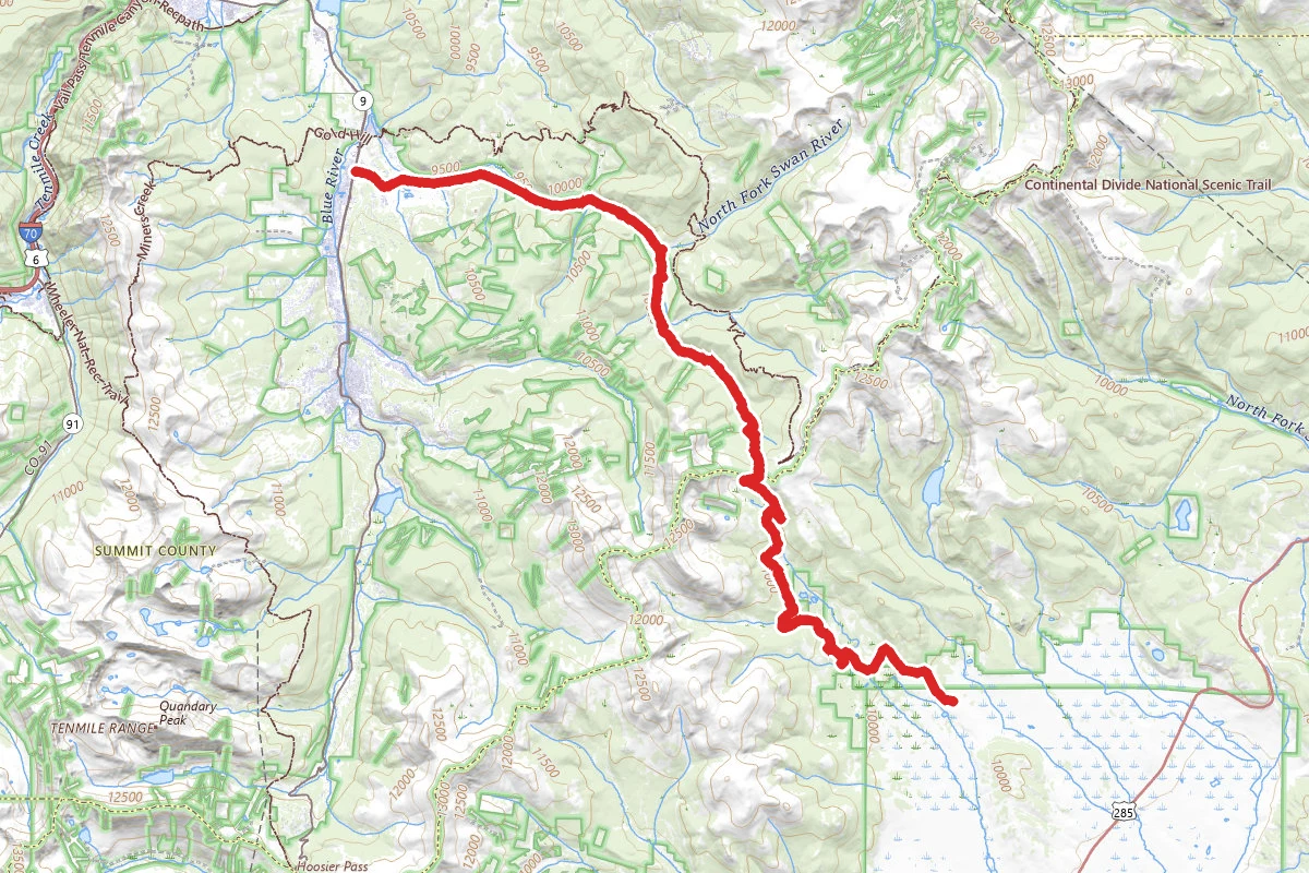 Georgia Pass OHV Trail