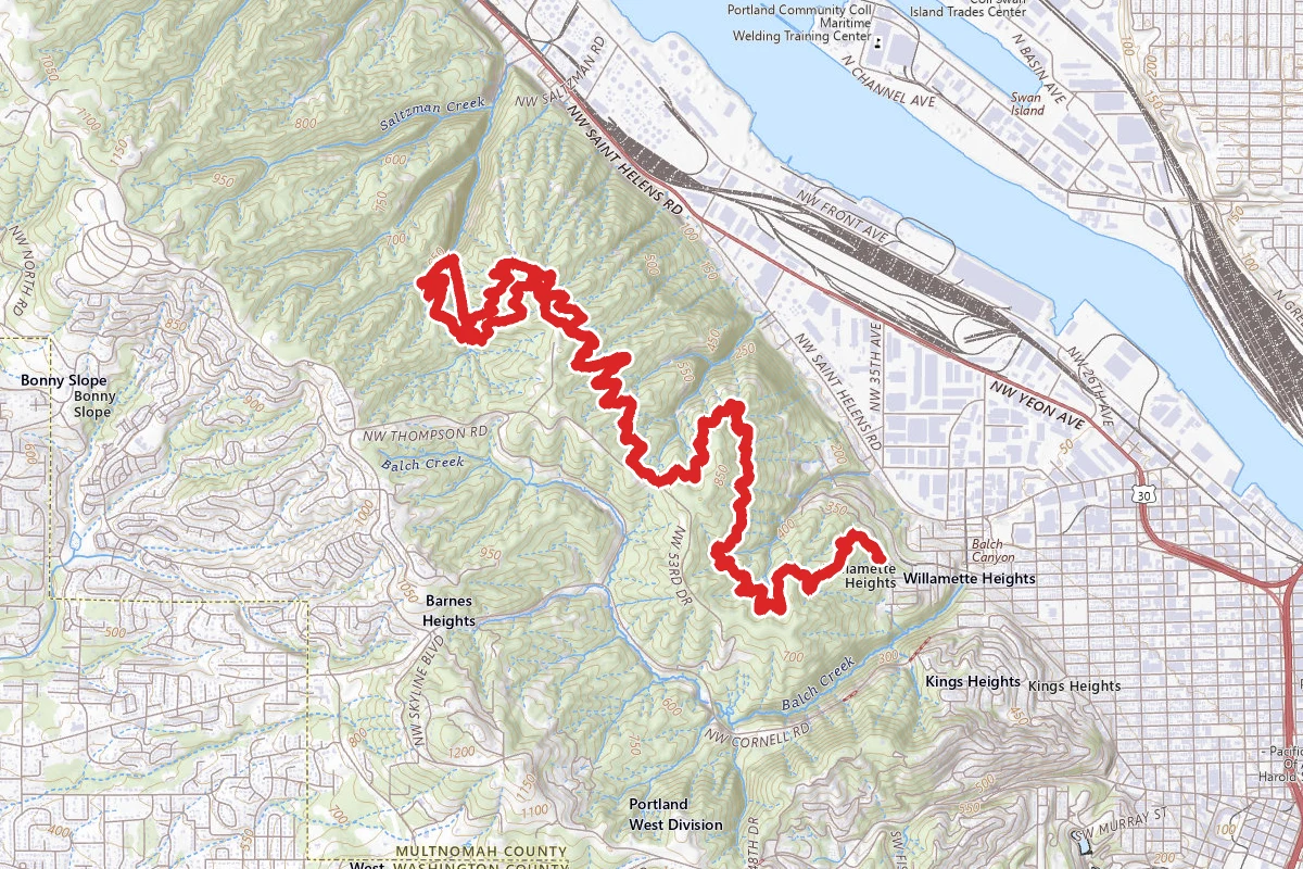 Aspen Trail to Rocking Chair Dam