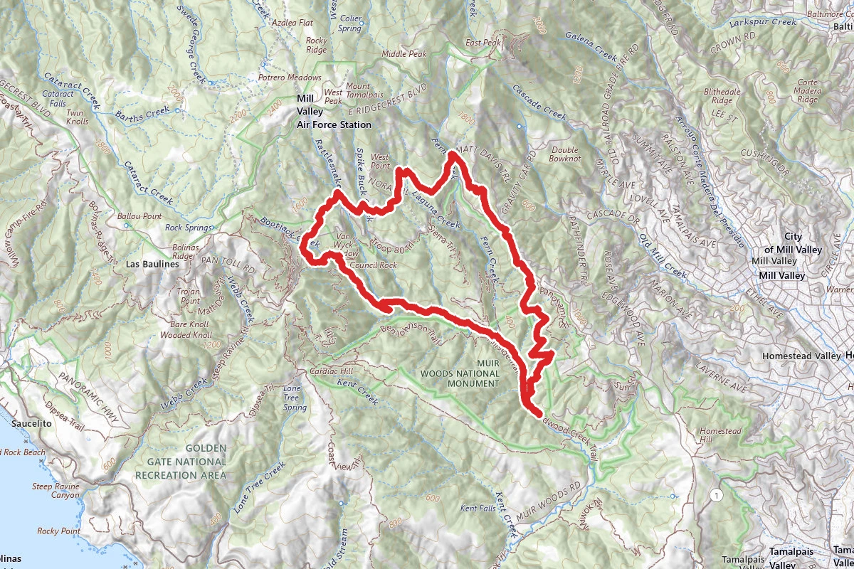 Matt Davis Trail to Bootjack Trail Loop